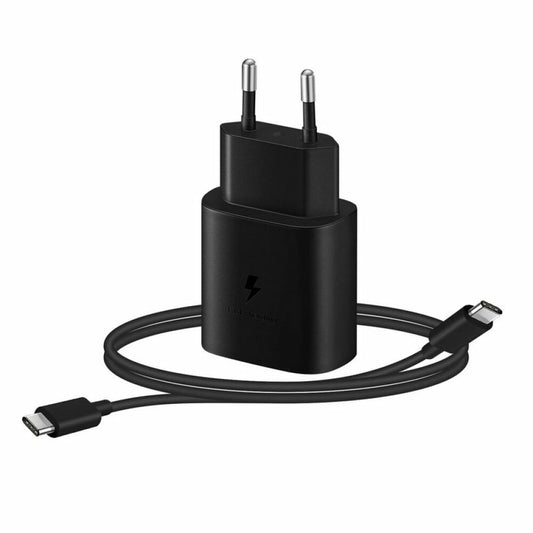 Original Samsung 15W Schnellladegerät für USB-C Netzteil Schwarz EP-T1510XBEGEU