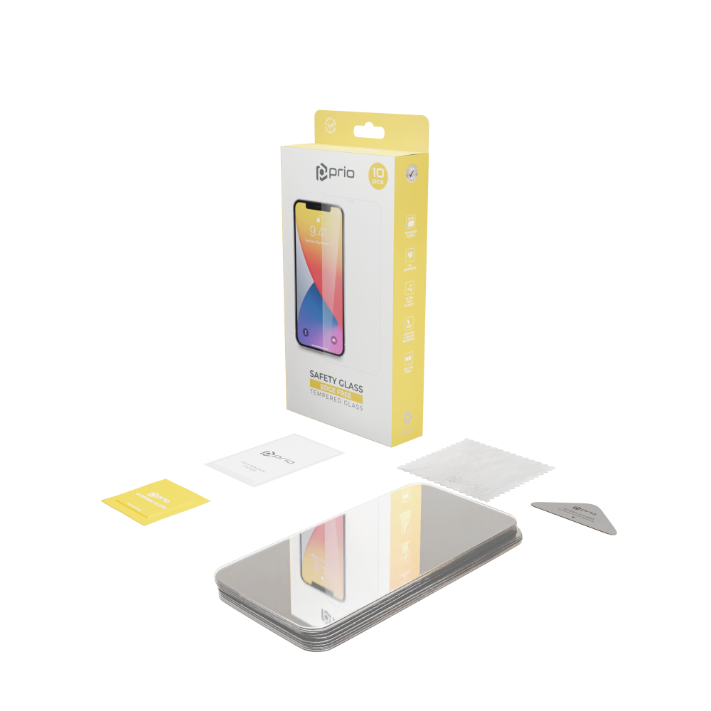 prio 10x Panzerglas Schutzfolie für iPhone 16e klar Hauptbild