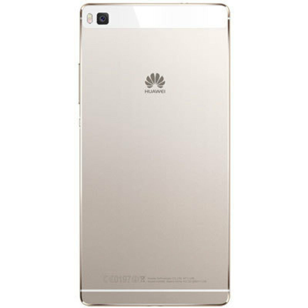 für Huawei P8 Akkudeckel Backcover Weiß Akkufachdeckel Kameraglas Rückseite