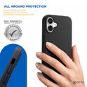 prio Liquid Silicone Case MAG für iPhone 16 Plus (6.7in) schwarz