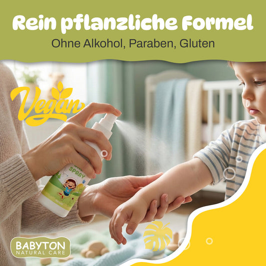 Babyton Natural Maximaler Schutz Babyspray 100 ml Hauptbild
