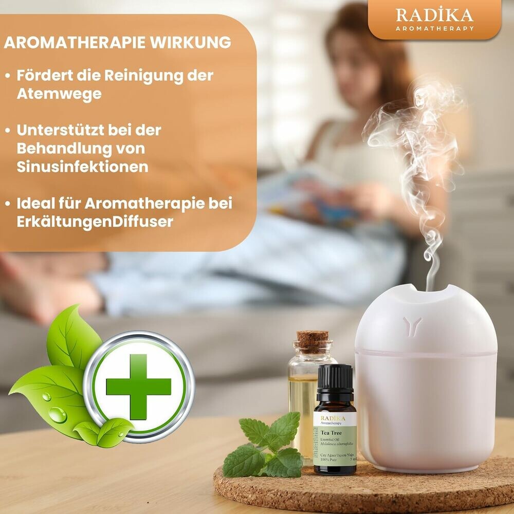 Teebaumöl, ätherisches Öl, 100% Rein, BIO, natürlich, 10 ml