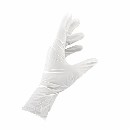 Wibu+ patent leather gloves, 100 pieces, size XL, clear