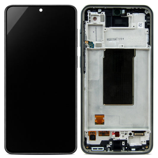 Samsung Display + Rahmen SM-A376B Galaxy A37 5G grau GH82-39232A