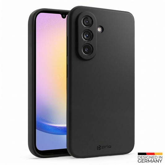 prio Silikonschutzhülle für Samsung A34 schwarz