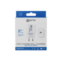 prio Fast Charge wall charger 20W PD (USB C) white