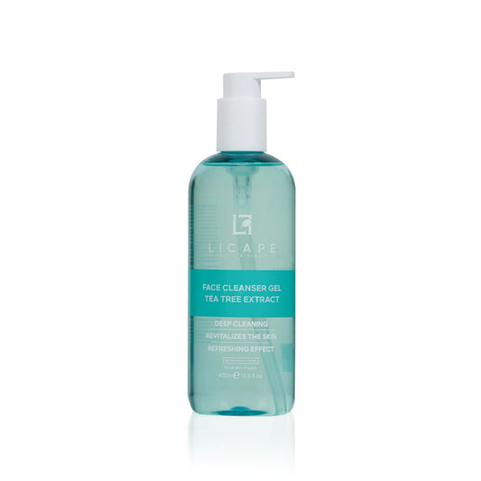 Tea Tree Gesichtsreinigungsgel 400 ml - Sanfte Tiefenreinigung & Feuchtigkeit