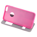 T-CASE Magnetic Flip Protective Case View iPhone 6 / 6s plus pink