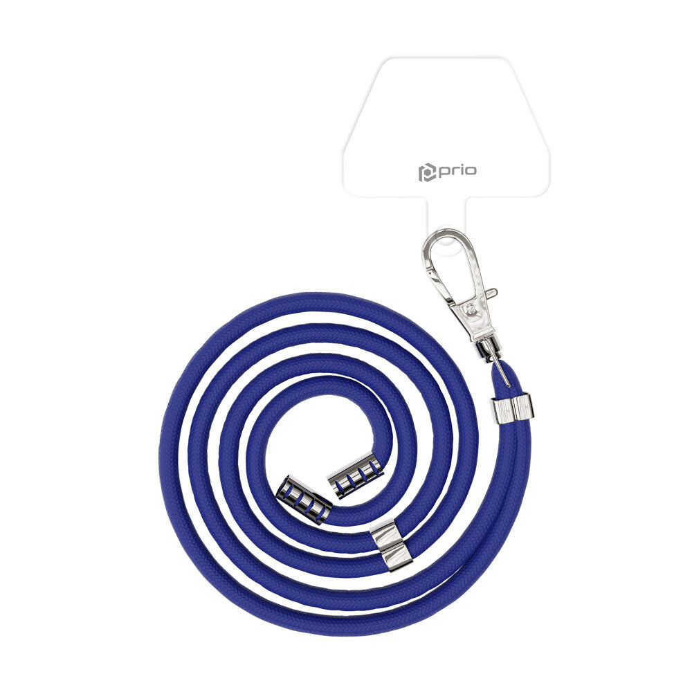 prio Universal Cell Phone Lanyard 0.7m blue