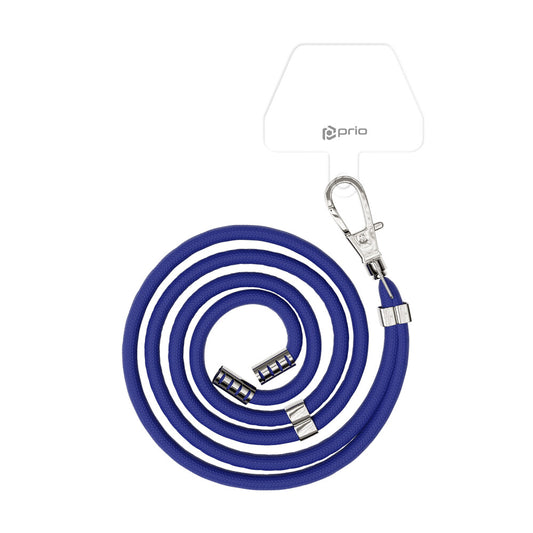 prio Universal Cell Phone Lanyard 0.7m blue