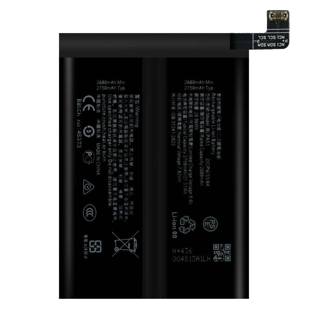 Akku BLPA51 für Realme GT 6T (RMX3853)