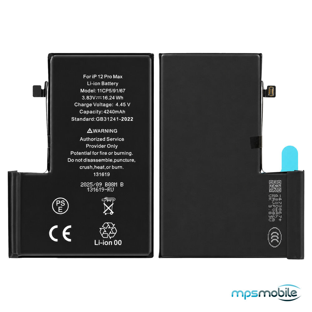 Diagnostizierbarer 4240-mAh-Akku mit hoher Kapazität für das iPhone 12 Pro Max