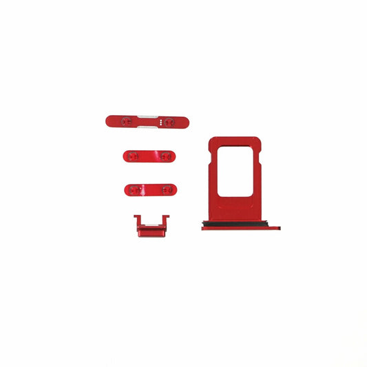 OEM button set for iPhone 11 red