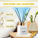 SCENTFUME Raumduft mit Duftstäbchen, Amber, Moschus, Vanillenoten, 110 ml