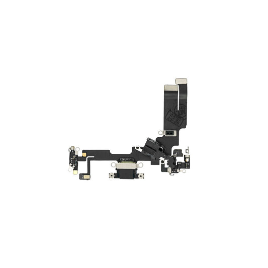 OEM charging port flex for iPhone 14 midnight