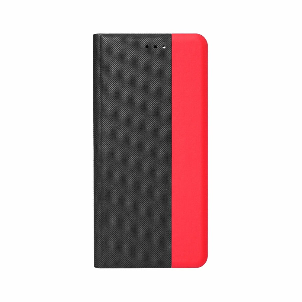 prio Book Case Fashion for Samsung A73 5G black-red