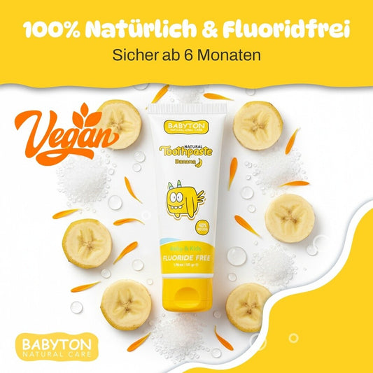 Babyton Baby- und Kinderzahnpasta, natürlich, 50 g Hauptbild