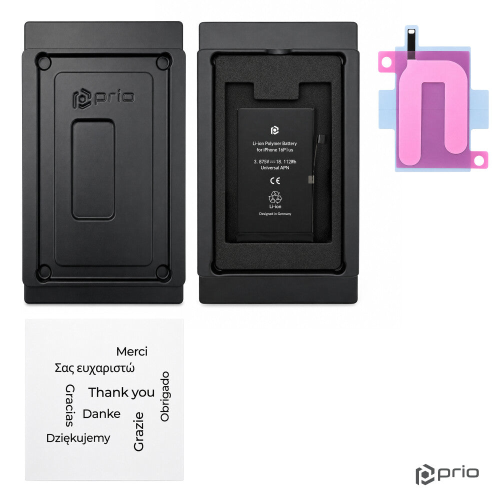 prio Akku für iPhone 16 Plus (Universal APN)