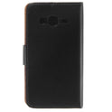 Leather Case for Galaxy J2 - Black 4250710570850