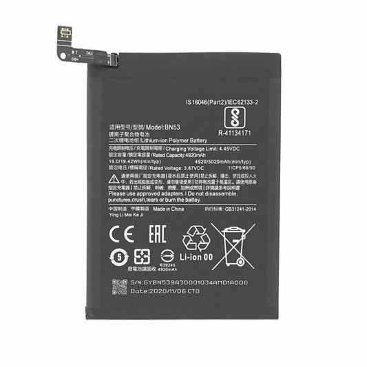 MPS battery BN53 for Redmi Note 9 Pro