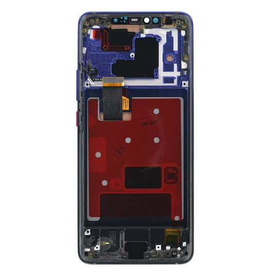 Display (Soft-OLED) + Rahmen für Huawei Mate 20 Pro Twilight