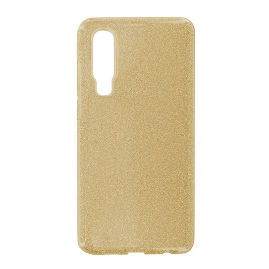 Glittering Silicone Protective Case for Huawei P30 gold