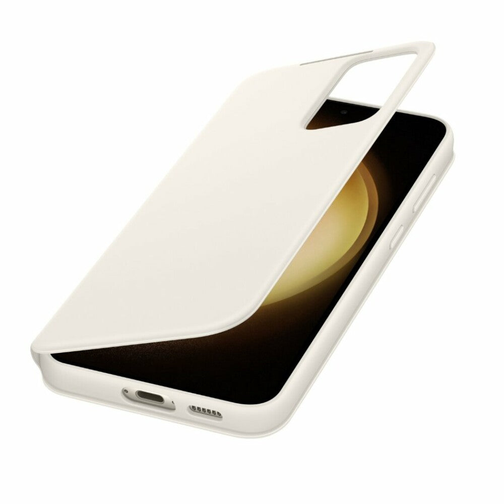 Samsung Smart View Wallet Case Galaxy S23+ Cream EF-ZS916CUE