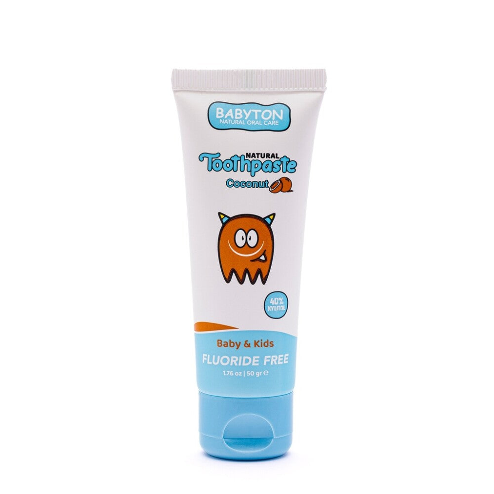Babyton Baby- und Kinderzahnpasta, natürlich, 50 g