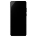 Display (Soft-OLED) + Rahmen für P40 Pro silver frost