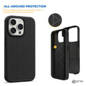 prio Schutzhülle für iPhone 13 Pro schwarz