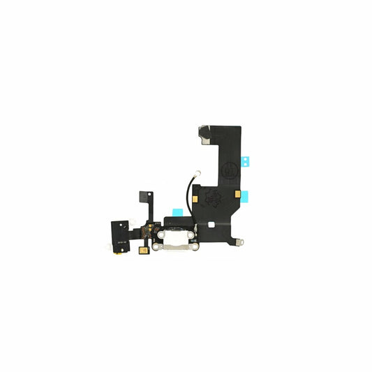 MPS charging socket flex cable for iPhone 5 white