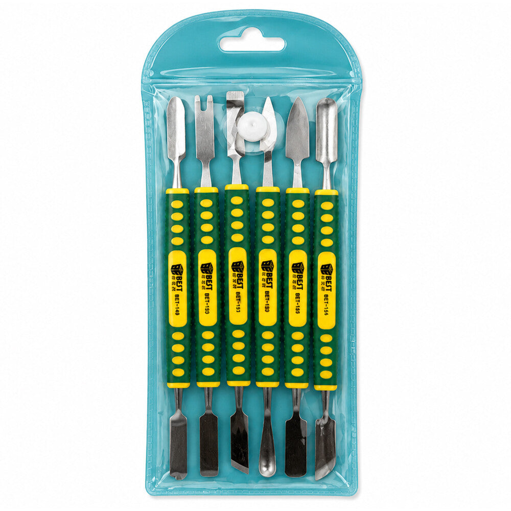 BESTES 6-in-1-Metallspatel- Set