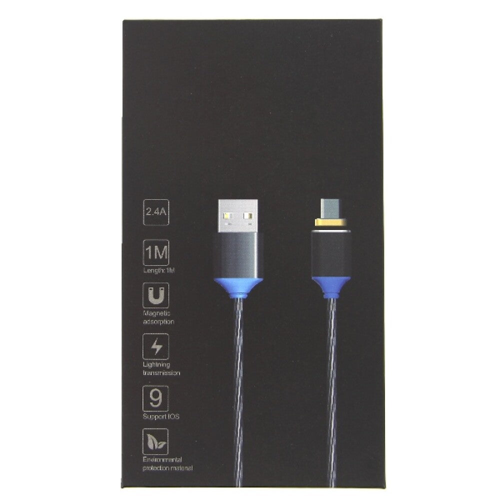 Magnetic Micro USB Data Cable gold