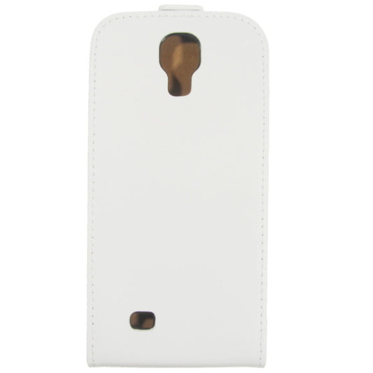 Slim Leather Flip Case for S4 Galaxy I9500 - white 4250710510788