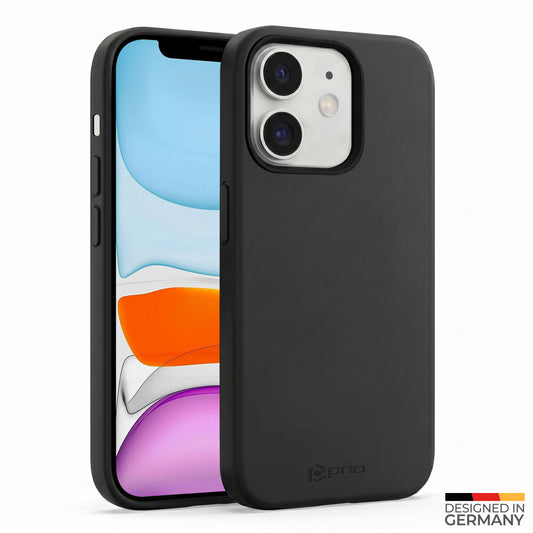 prio Silikonschutzhülle für iPhone 11 schwarz