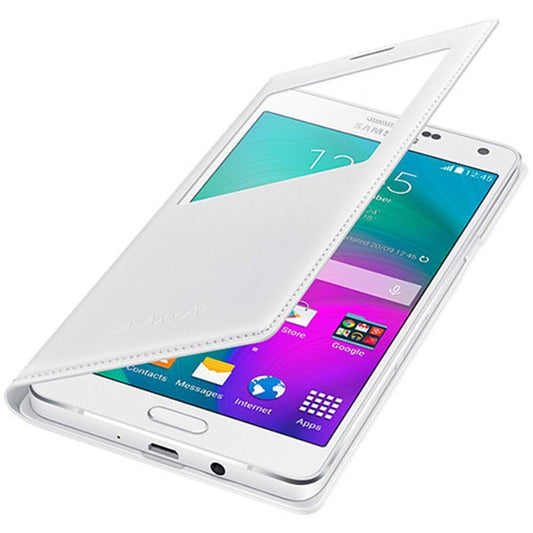 Original Flip-Cover Handyhülle für Samsung A7 Weiß EF-CA700BWEGWW