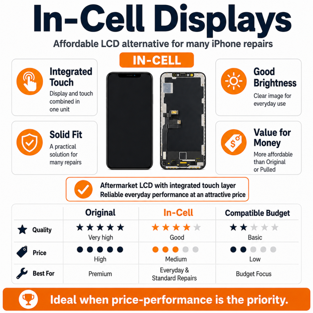 Display für iPhone 11 In-Cell mit IC Bildschirm Touch Ersatz