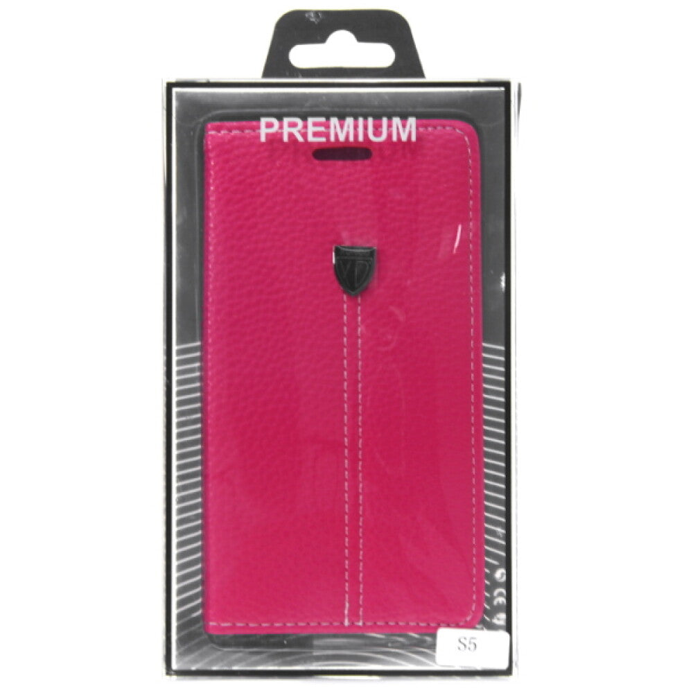 Book Case Fashion for Galaxy S5 - Pink 4250710563807