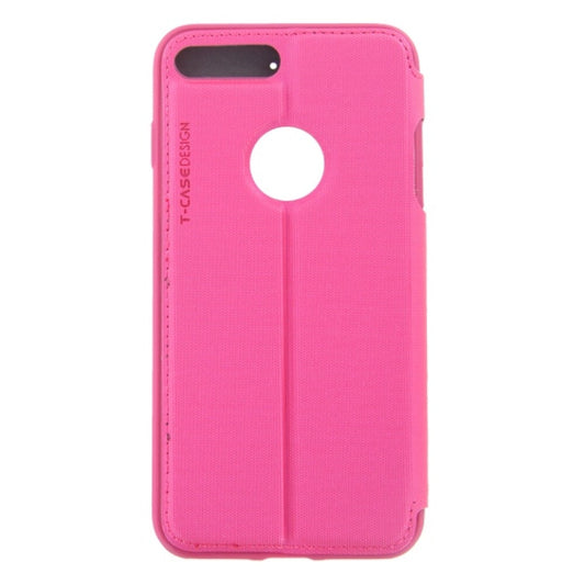 T-CASE Magnet Flip Schutzhülle / Handytasche / Case iPhone 7/8 plus pink