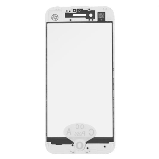 Touch Glass with Frame and OCA for iPhone 7 white