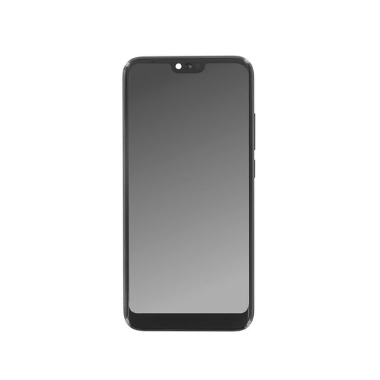 Displayeinheit + Rahmen für Huawei Honor 10 schwarz, ohne Logo