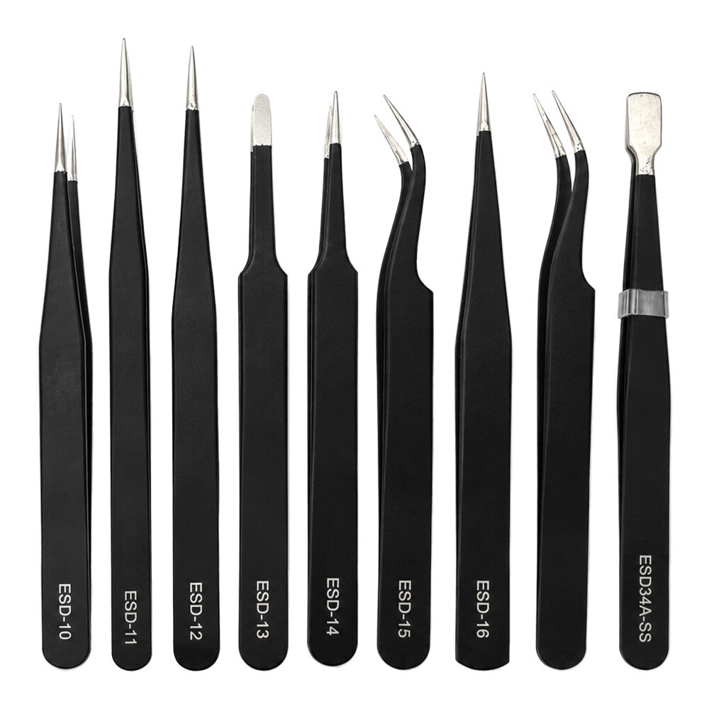 9-in-1-Metallpinzetten-Demontagewerkzeug-Set für iPhone/ Samsung /Xiaomi