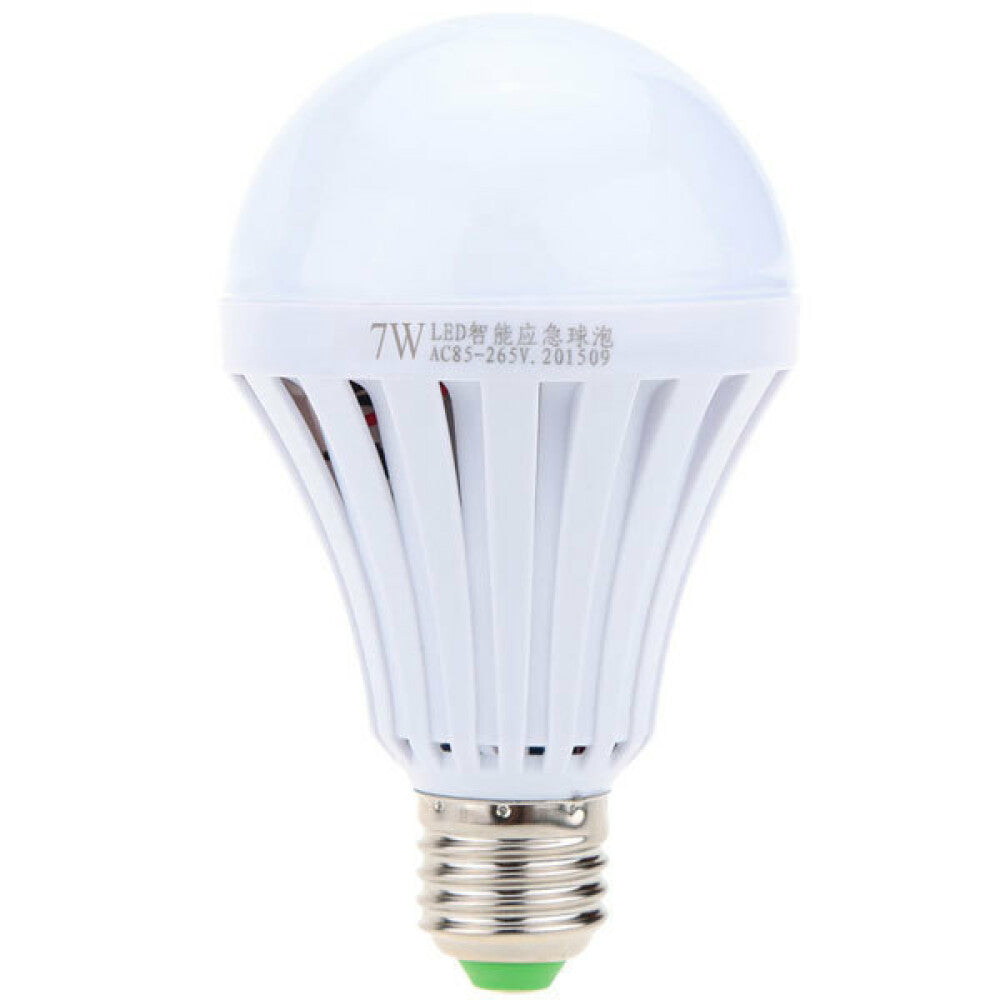 Wiederaufladbare intelligente Notfalllampe 7W (E27)