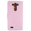 Leather case for LG G3 pink 4250710554034