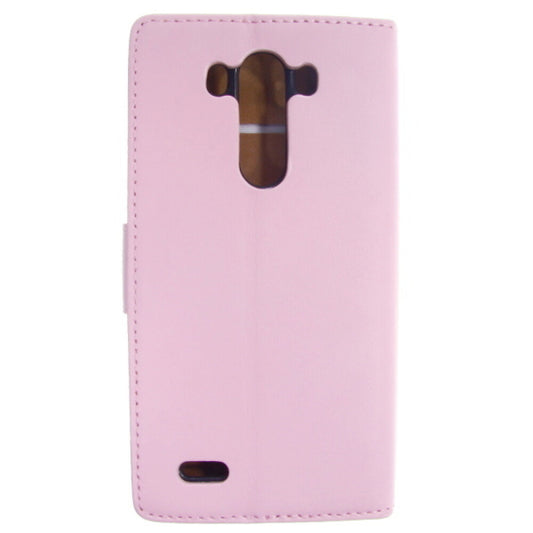 Leather case for LG G3 pink 4250710554034