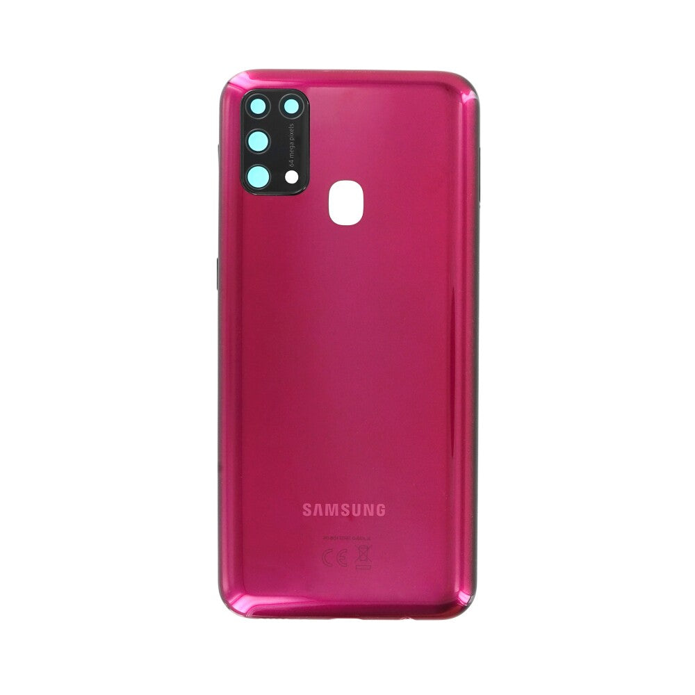 Samsung battery compartment cover M315 Galaxy M31 red GH82-22412B