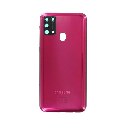 Samsung battery compartment cover M315 Galaxy M31 red GH82-22412B