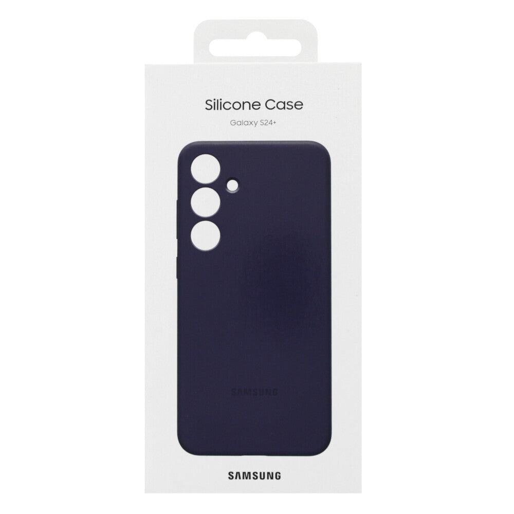 Samsung Silicone Case SM-S926 Galaxy S24+ dark purple EF-PS926TEE