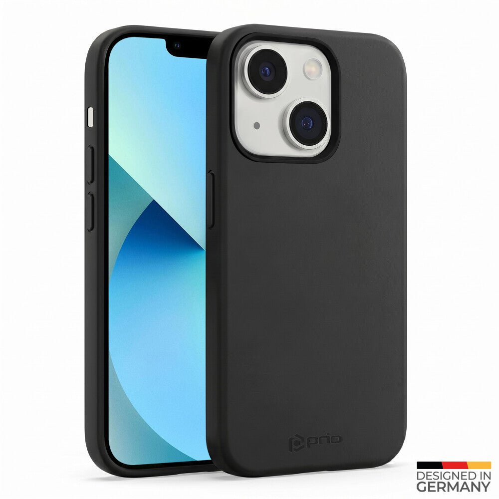 prio Silikonschutzhülle MAG für iPhone 13 mini schwarz