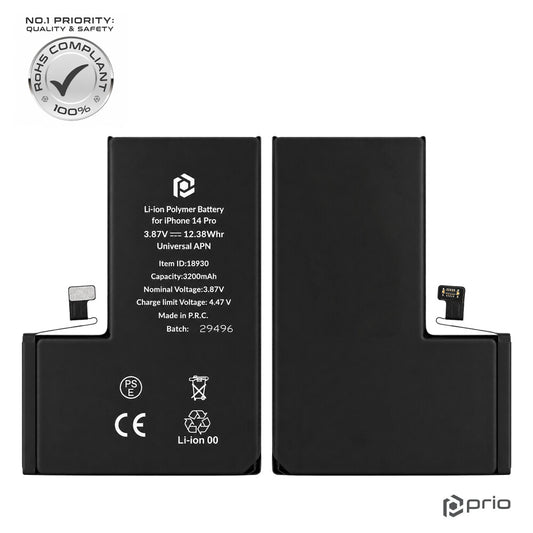 Prio Akku für iPhone 14 Pro (Universeller APN)